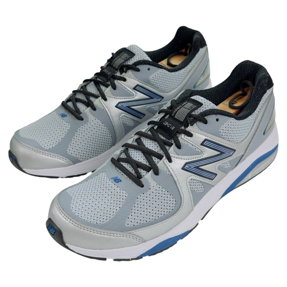 New Balance Men 1540V2 M1540SB2 US 9D Silver Blue Walking Shoes - Picture 3 of 15